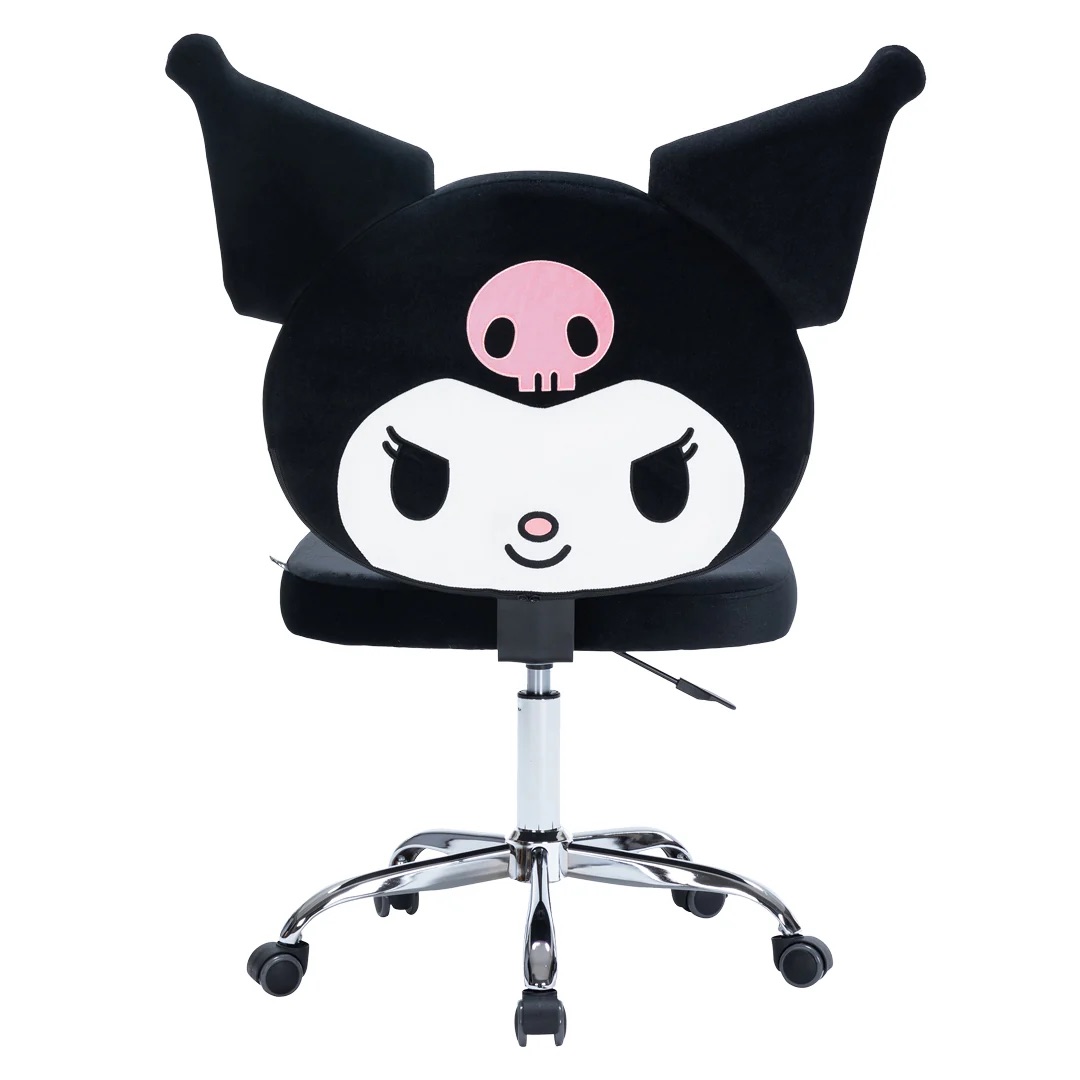 📦訂購 美國代購 Impressions Vanity Sanrio Kuromi Swivel Vanity Chair旋轉式辦公桌椅 化妝椅