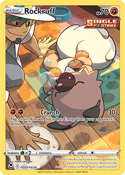  Pokemon TCG Card Game - Rockruff