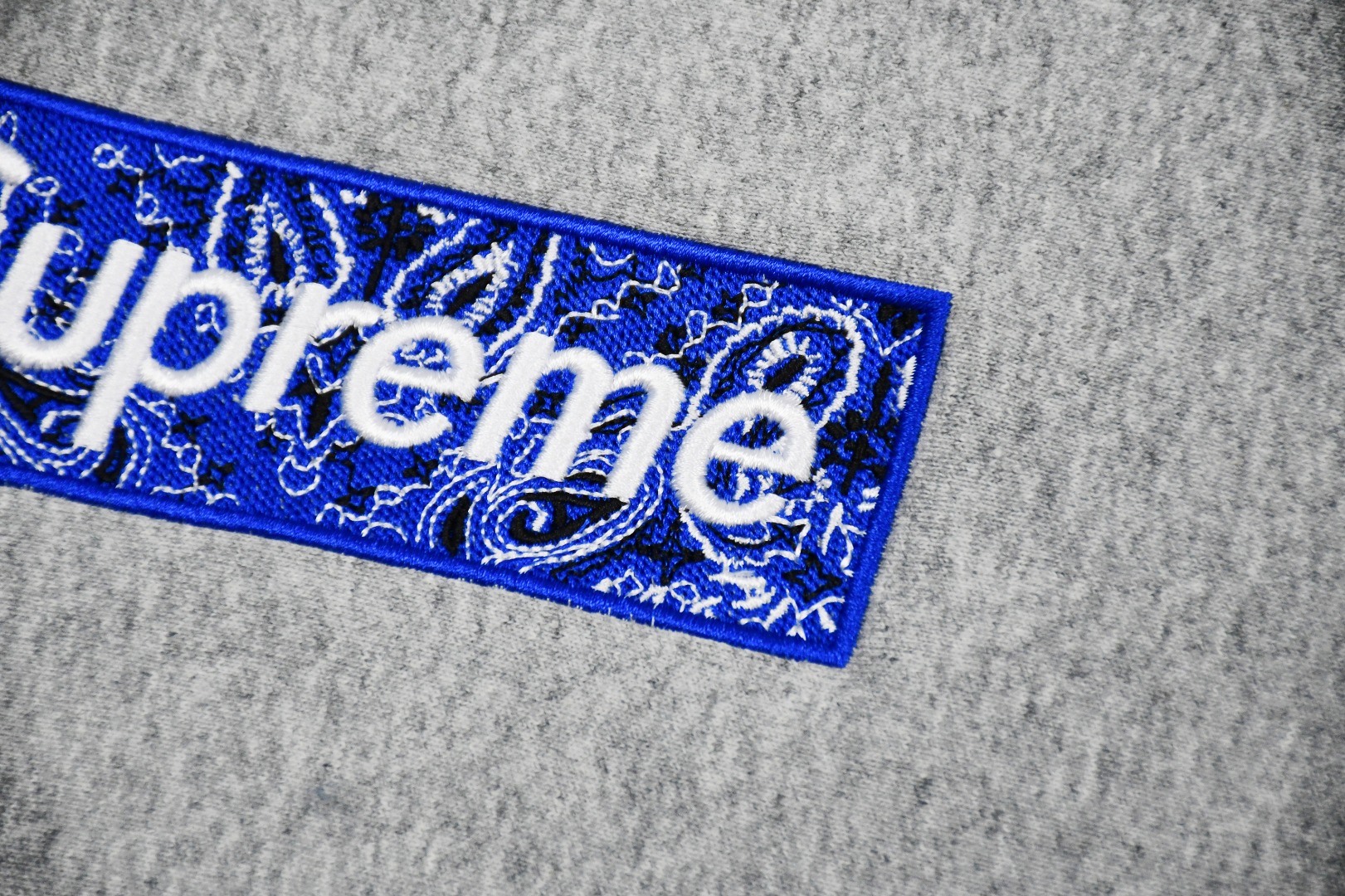 Supreme Bandana Box Logo Hooded Sweatshirt