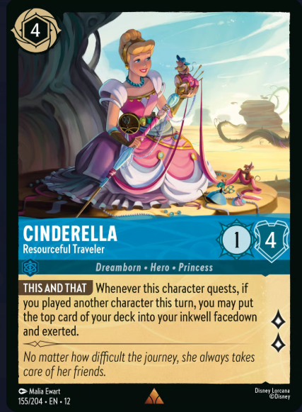 155/204 Cinderella - Resourceful Traveler R