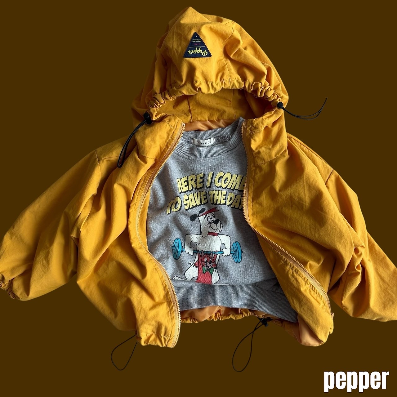 Pepper | Curry Windbreaker