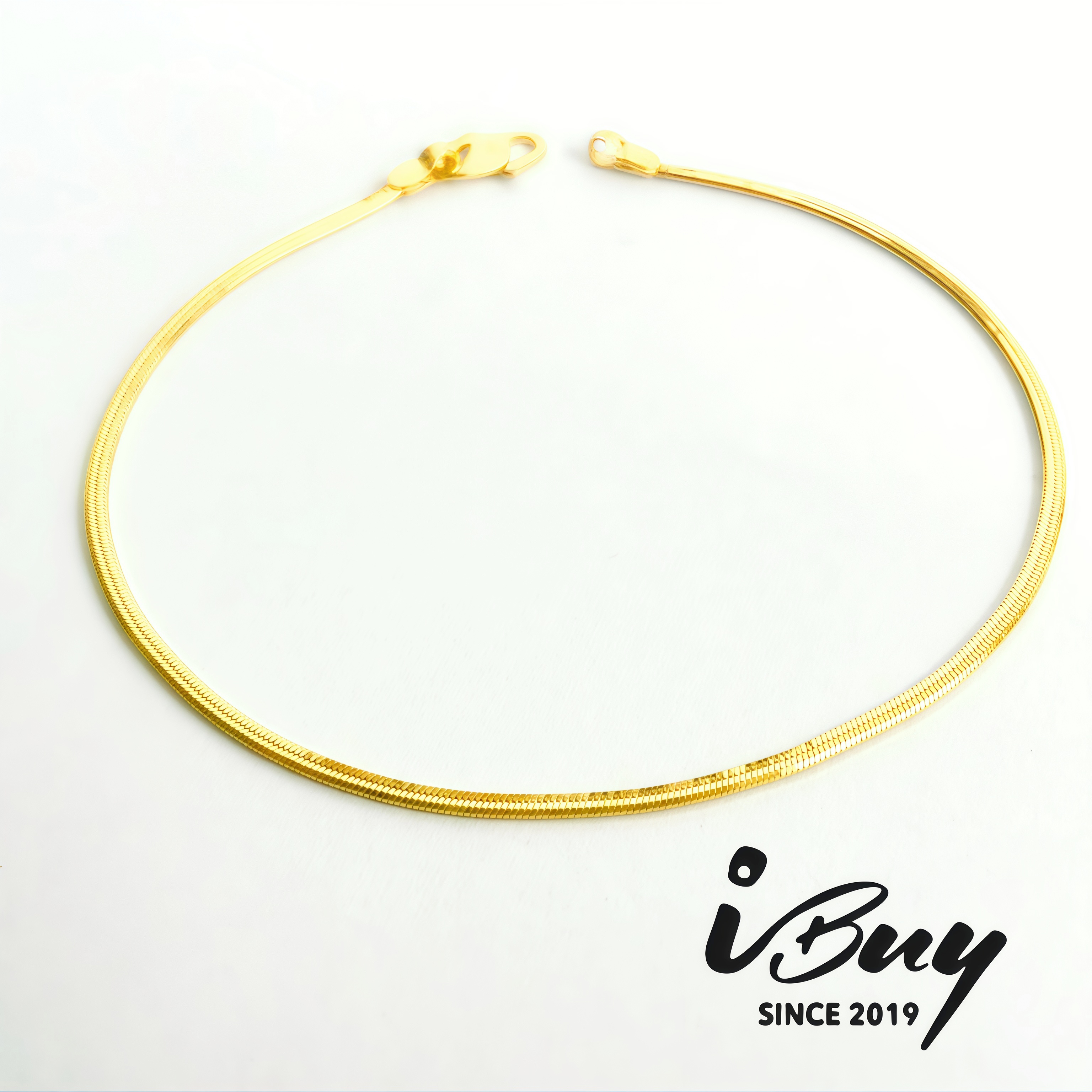 916 GOLD SNAKE BONE BRACELET (030) 916 金 蛇骨手链 (030)