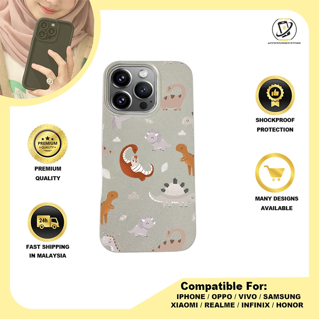 BLING CASE PHONE FOR IPHONE - DESIGN DINASOUR A