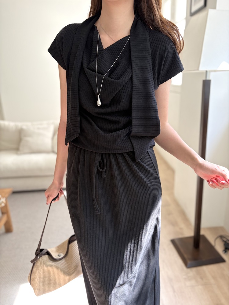 Softy Tie Detail Set (Black)