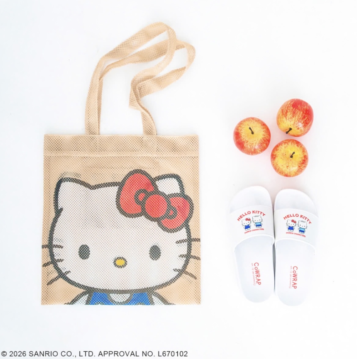 日本預訂📍日本Sanrio得意雙面圖案網面Tote Bag 1/4日本開售