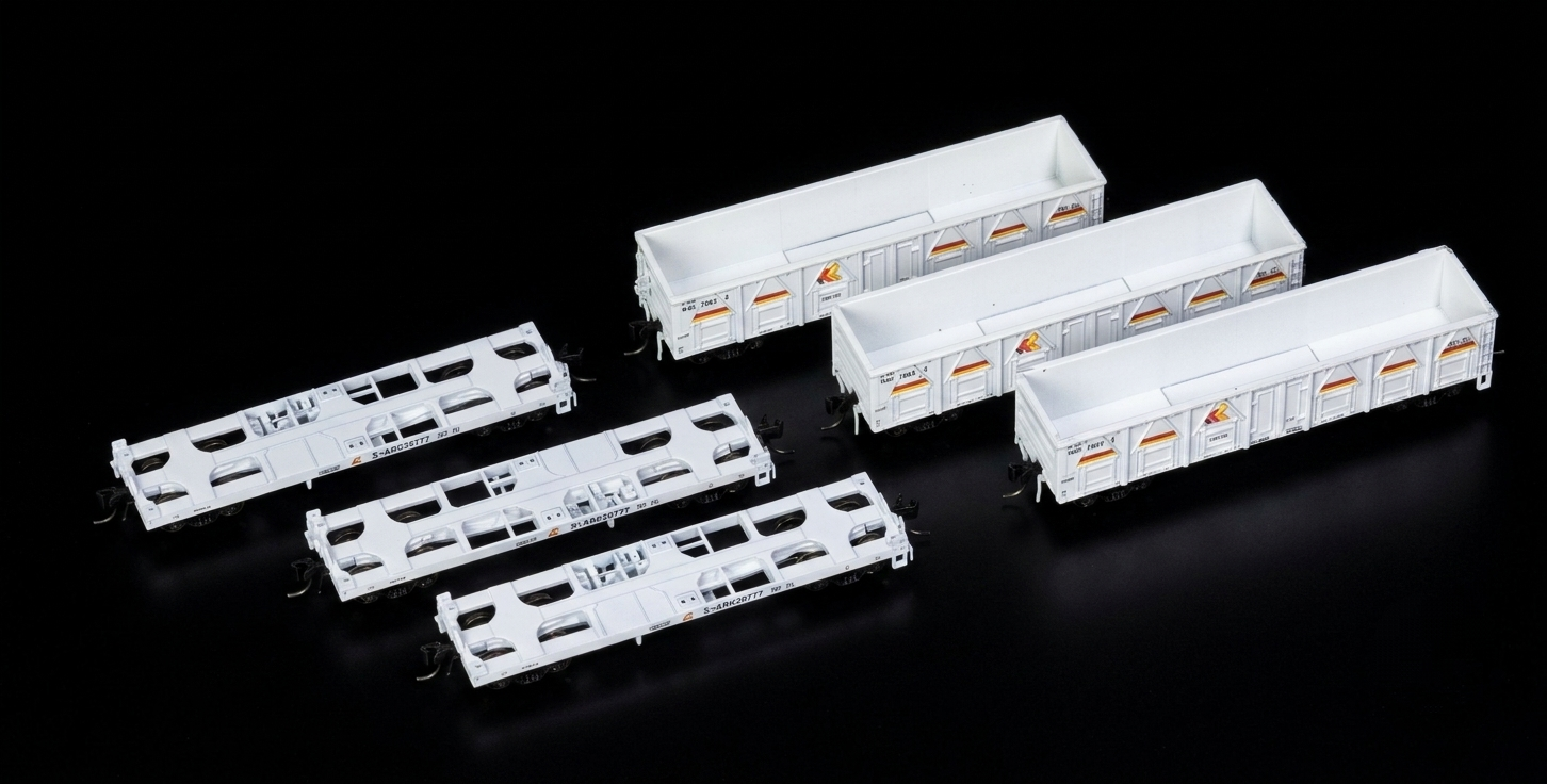 Kunter 模矩Matrix出品： 肯亞塗裝C70E&X70 N比例 1：160 全金屬製造 （Ready-to-Roll 上軌即玩）
