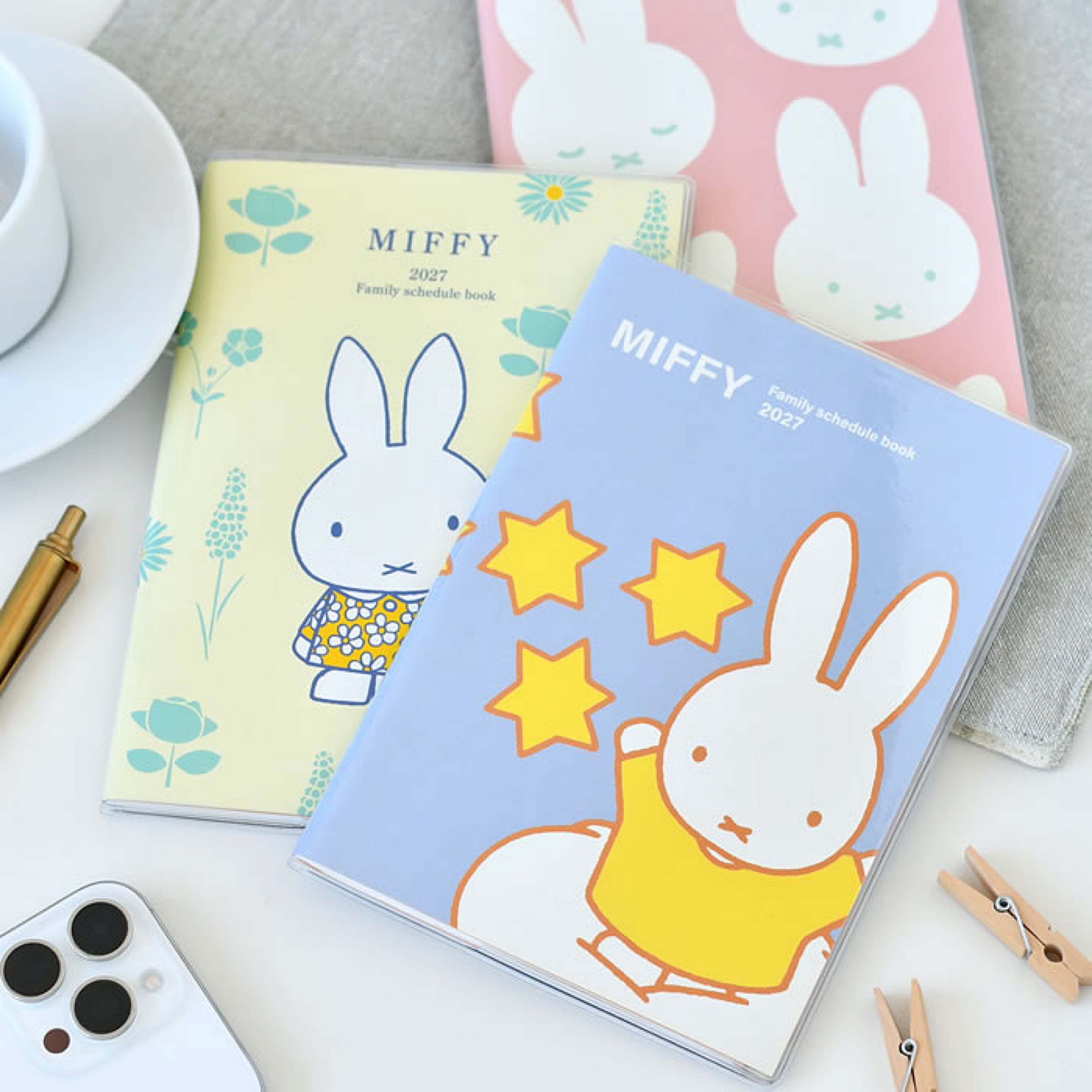 Miffy 2027 B6 Family Schedule Book