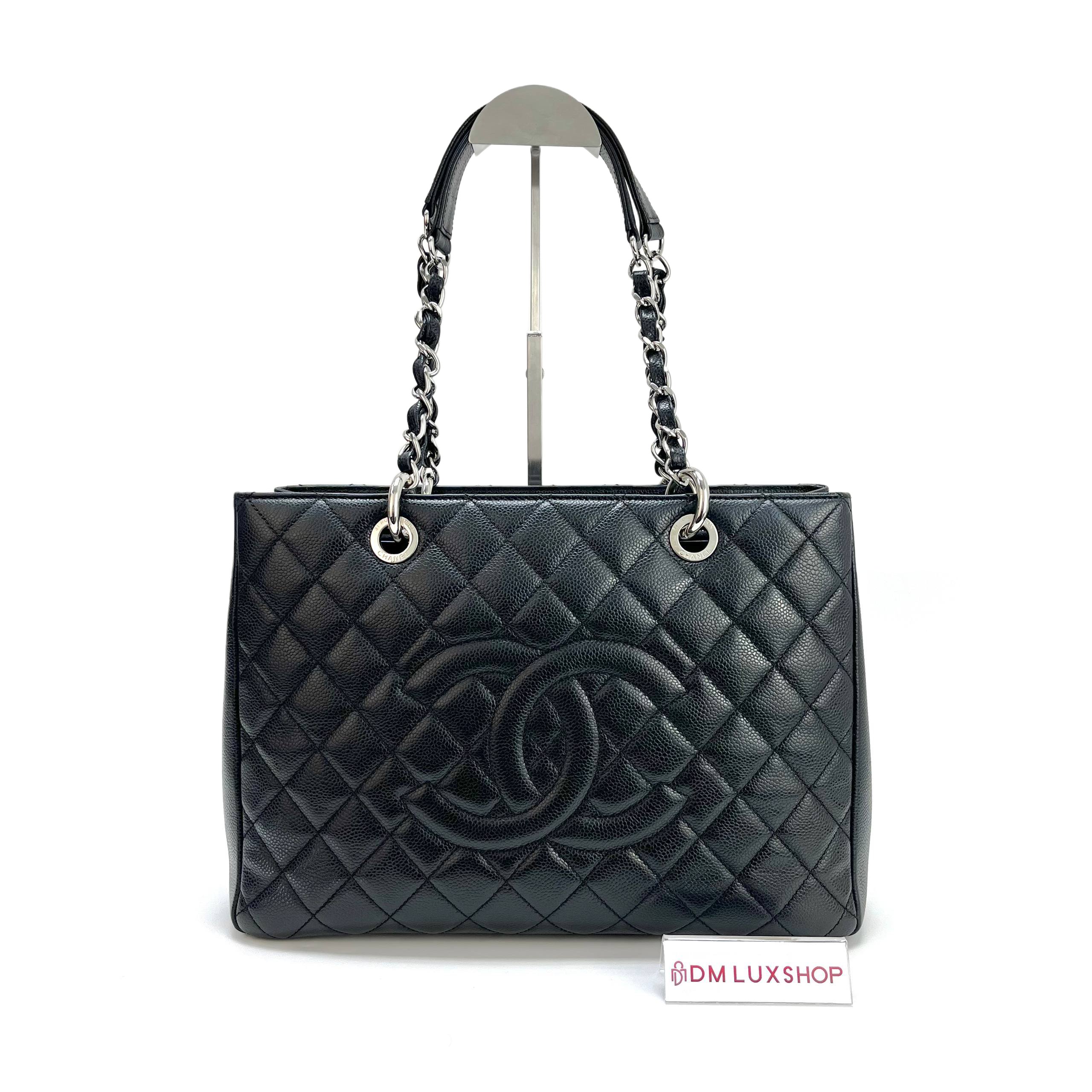 Chanel Black Caviar CC GST SHW (Serial 19, Y: 2014)
