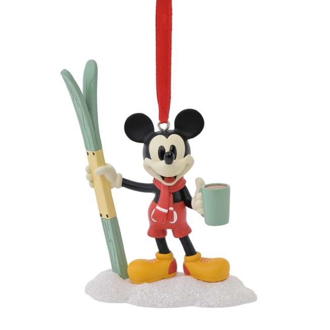 🎀【預訂】Disney Christmas Ornament -  滑雪Mickey