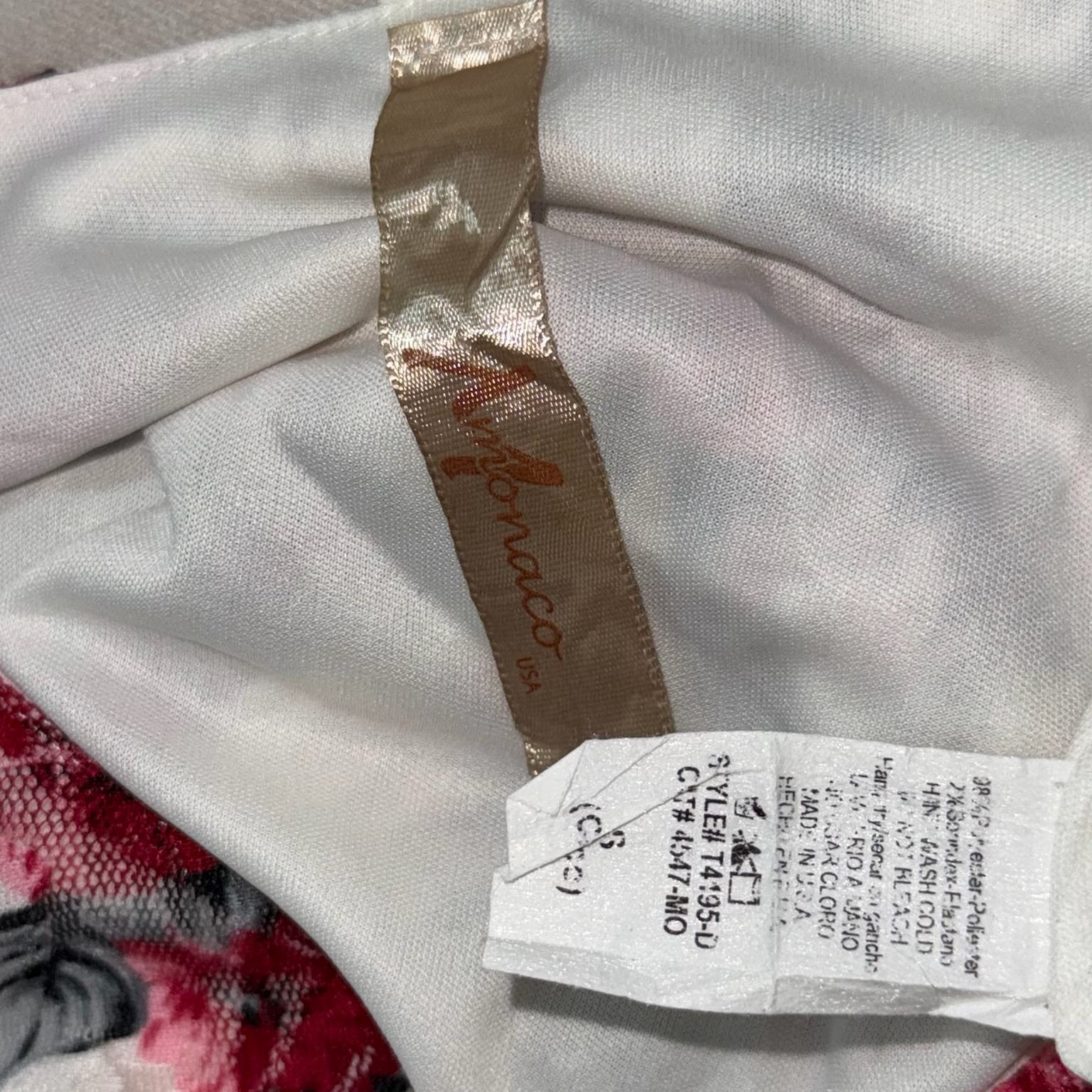 Floral Lace Bubble Hem Top