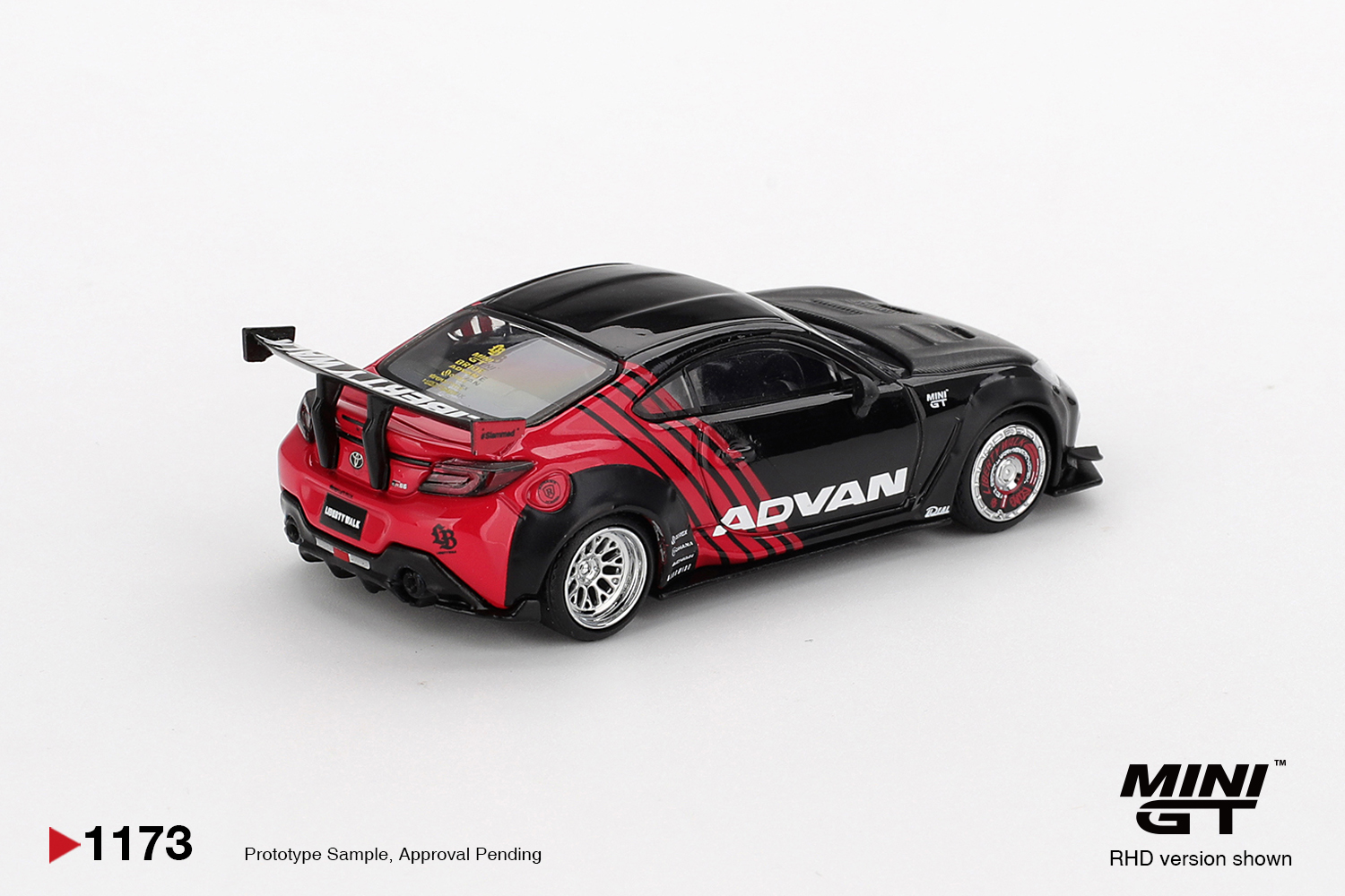 Mini GT 1/64 Toyota GR86 LB★Nation Advan - MGT01173-R