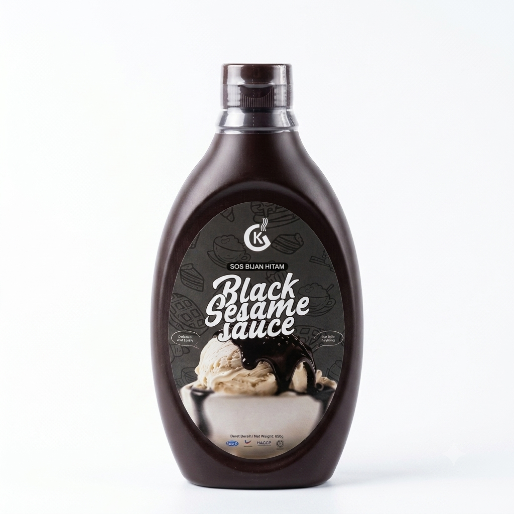 GK Black Sesame Sauce 650g