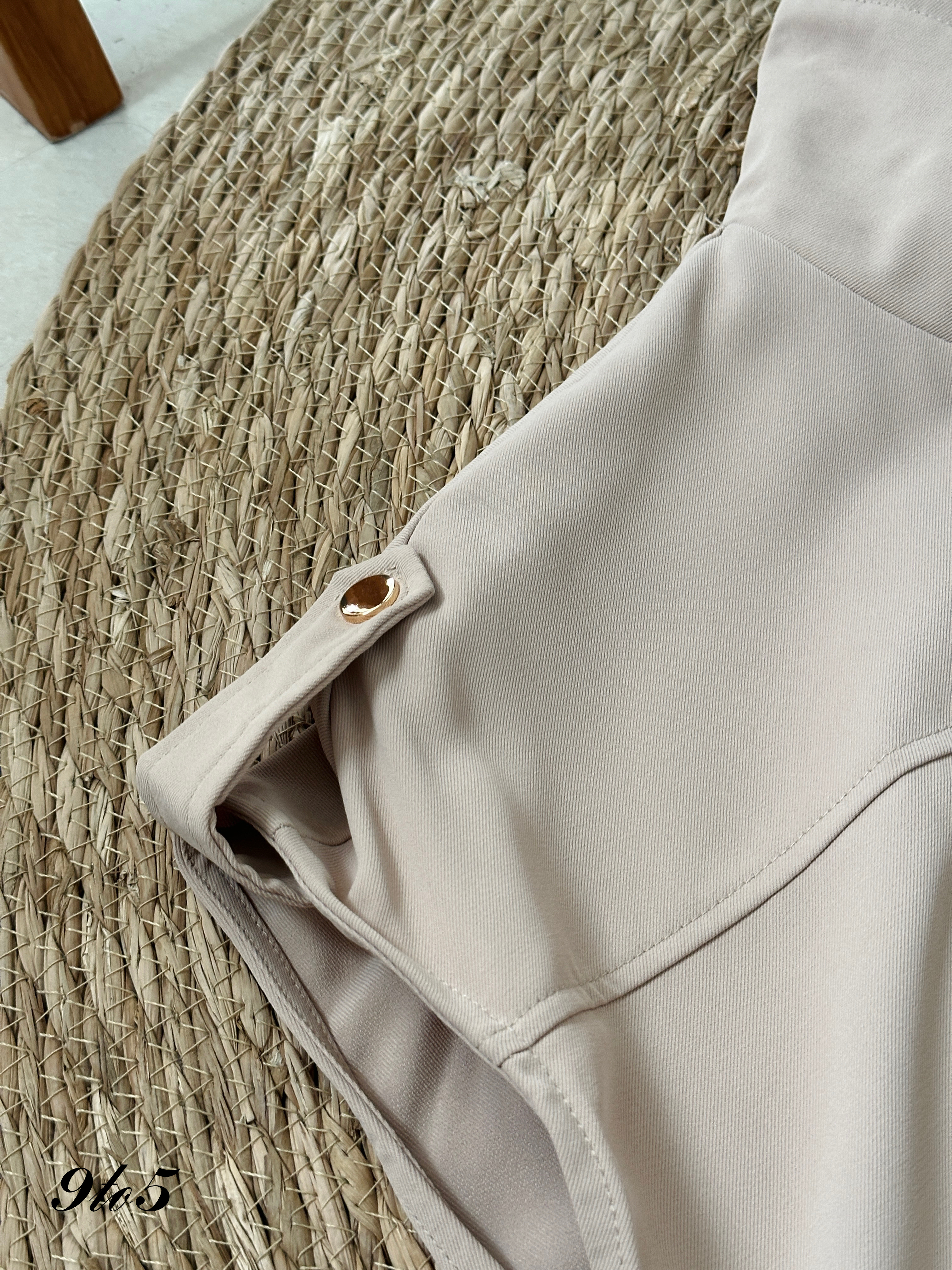 T3903 Stand Collar Cargo Top/Jacket - 3 Colors