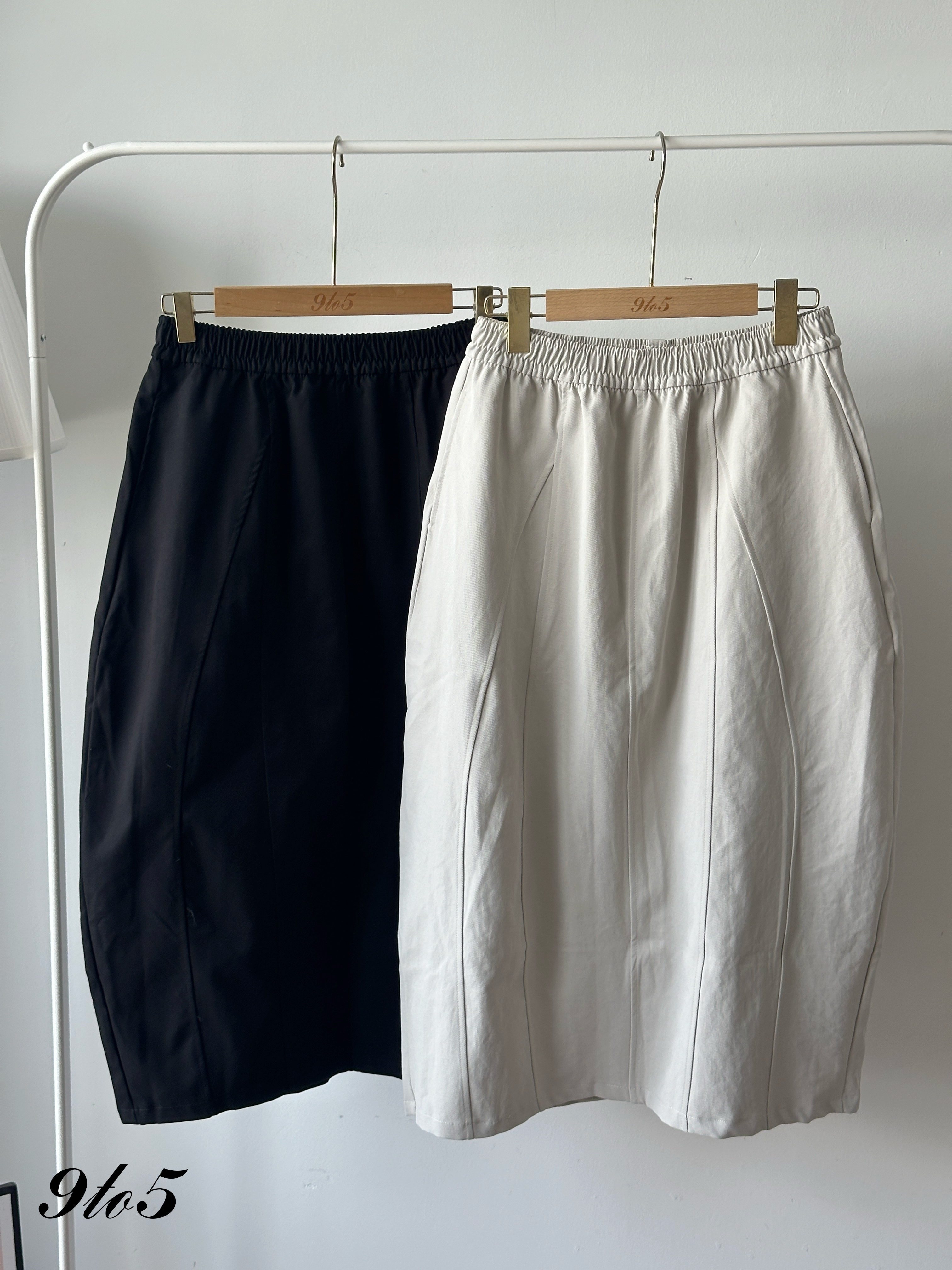 S1931 Long Tulip Skirt - 3 Colors 