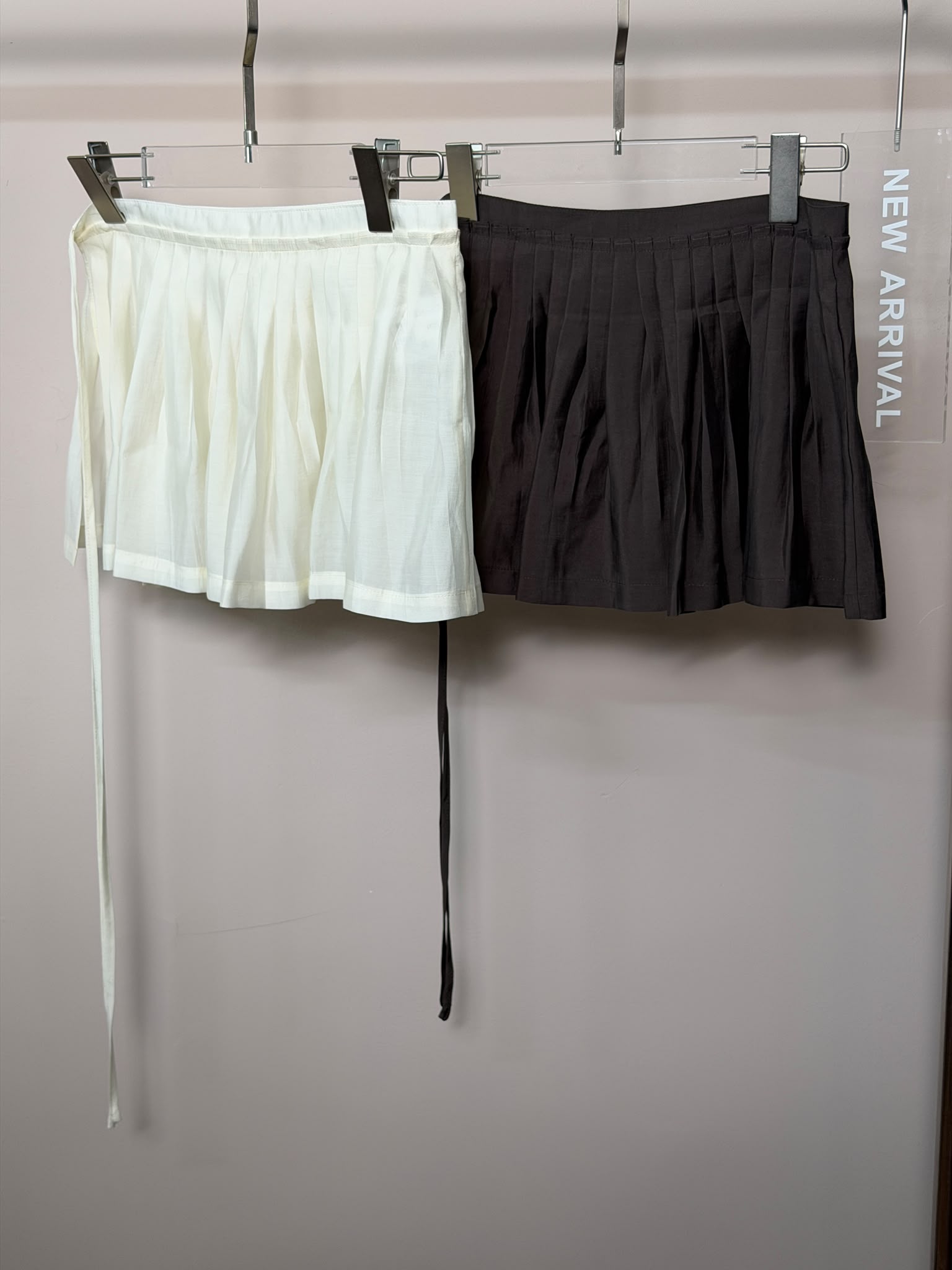 時尚百褶綁帶配件