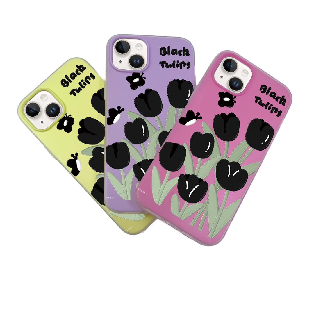 JELLY CASE PHONE FOR IPHONE - DESIGN FLOWER U