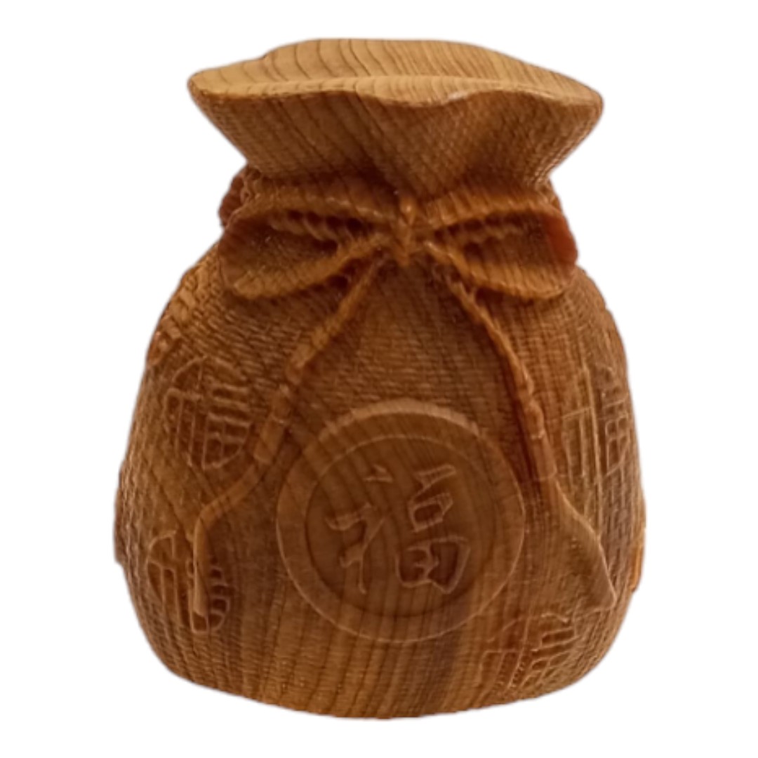 葫蘆 金元寶 福袋 木雕擺設