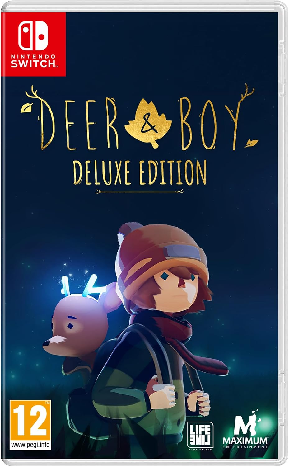 NS 男孩與鹿 豪華版 Deer & Boy: Deluxe Edition 中/英/日文  (英文封面) NSW-4176