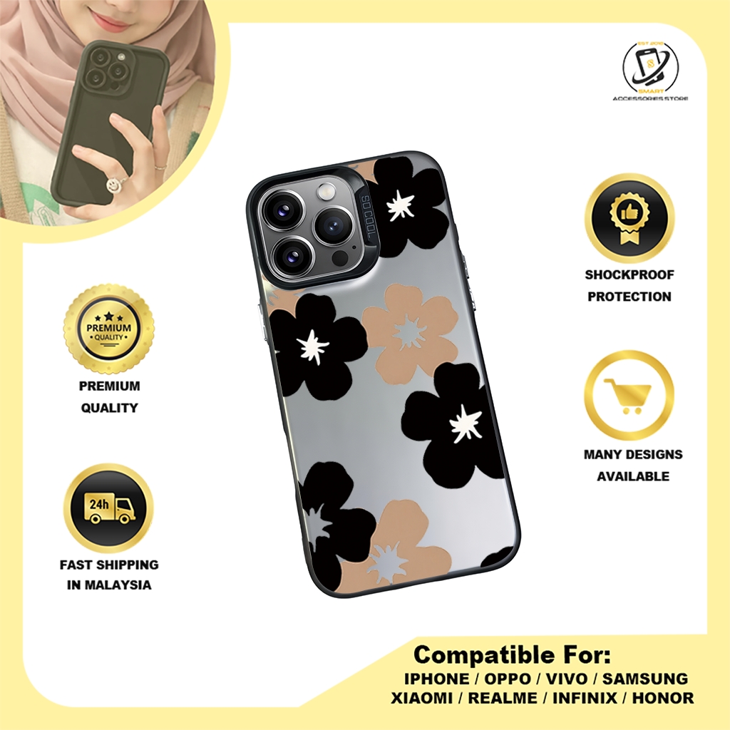 IMD CASE PHONE FOR IPHONE - DESIGN FLOWER A9