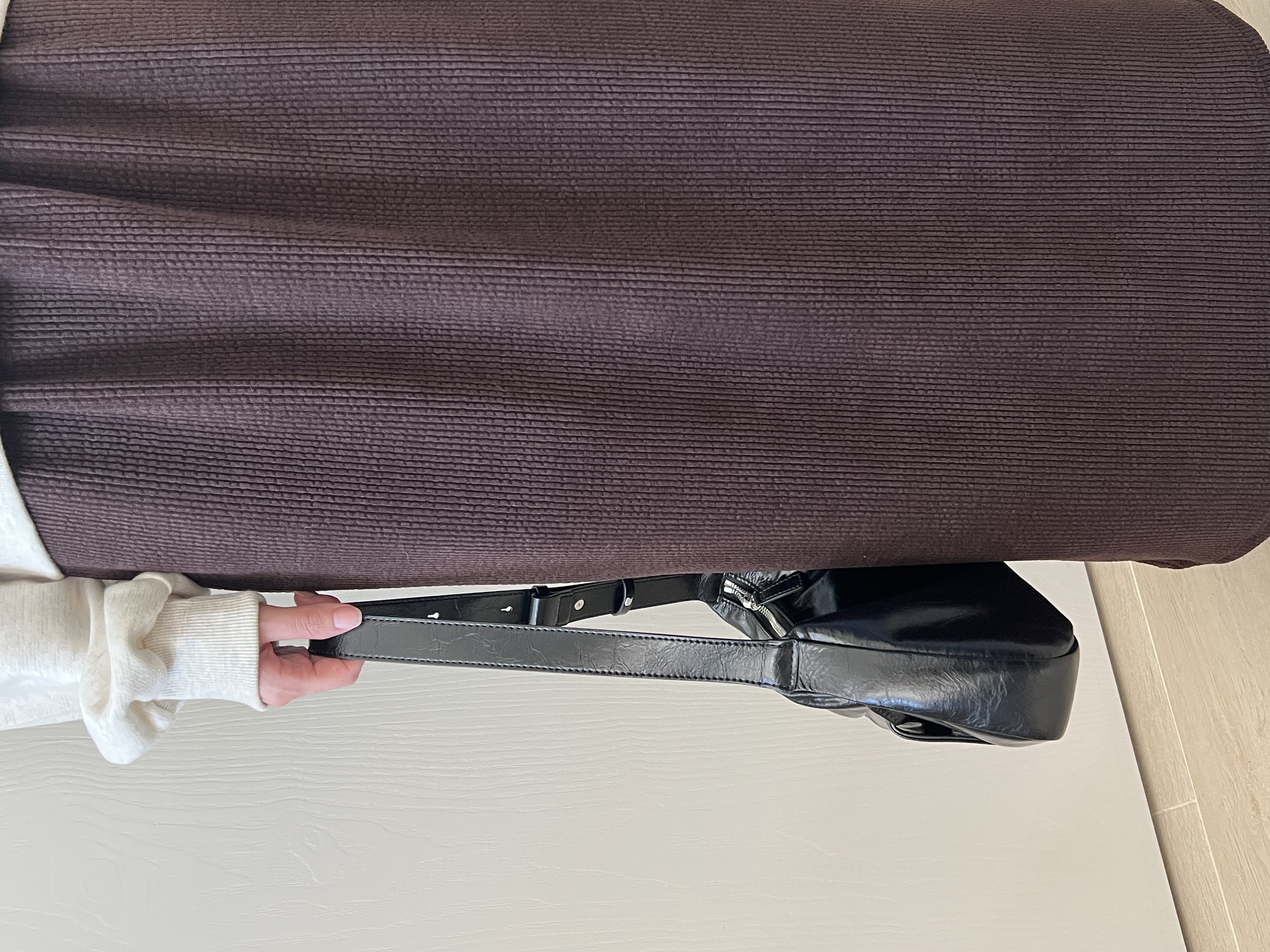 厚實直筒長裙 免熨