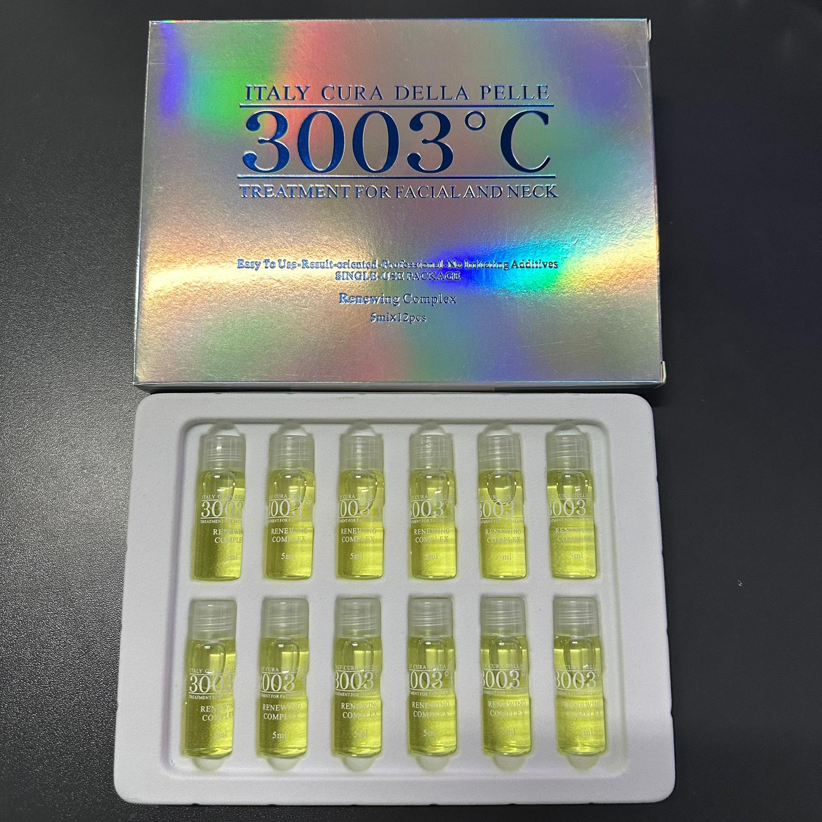 清現貨 - 3003℃高純度全效更生精華 5ml x 12支 (面部精華)