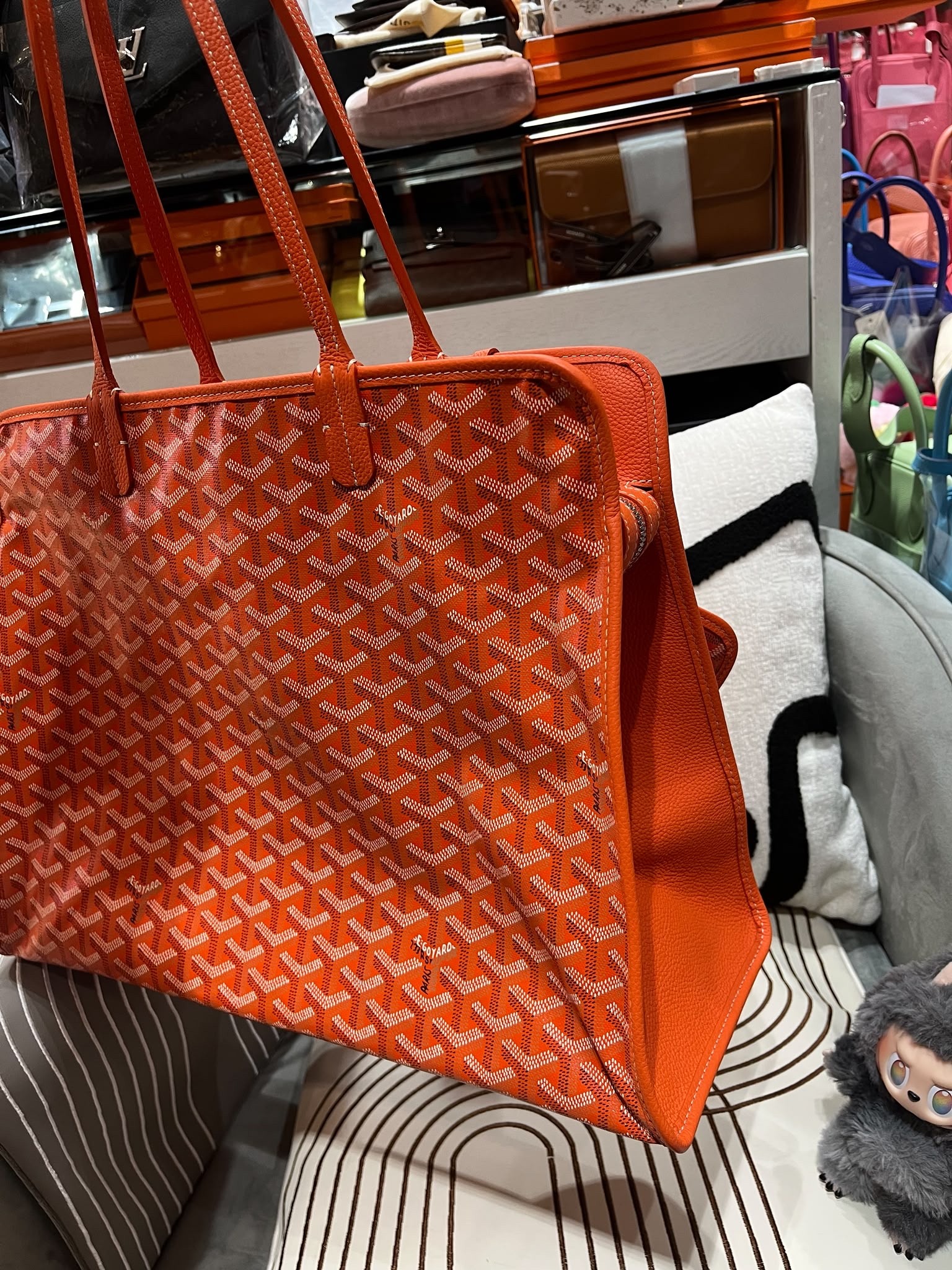 Goyard Hardy pm Tote Bag 100%Authentic, 98%new ✅專門店收據✅防塵袋
