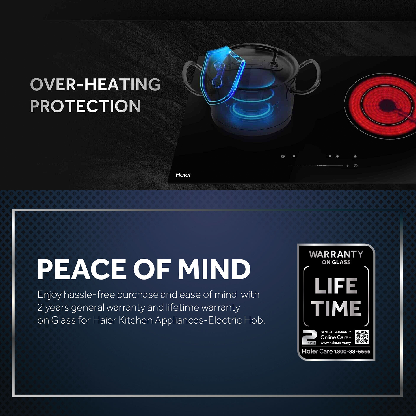 Haier T-Shape Range Hood (HR-Y672TE1OC)