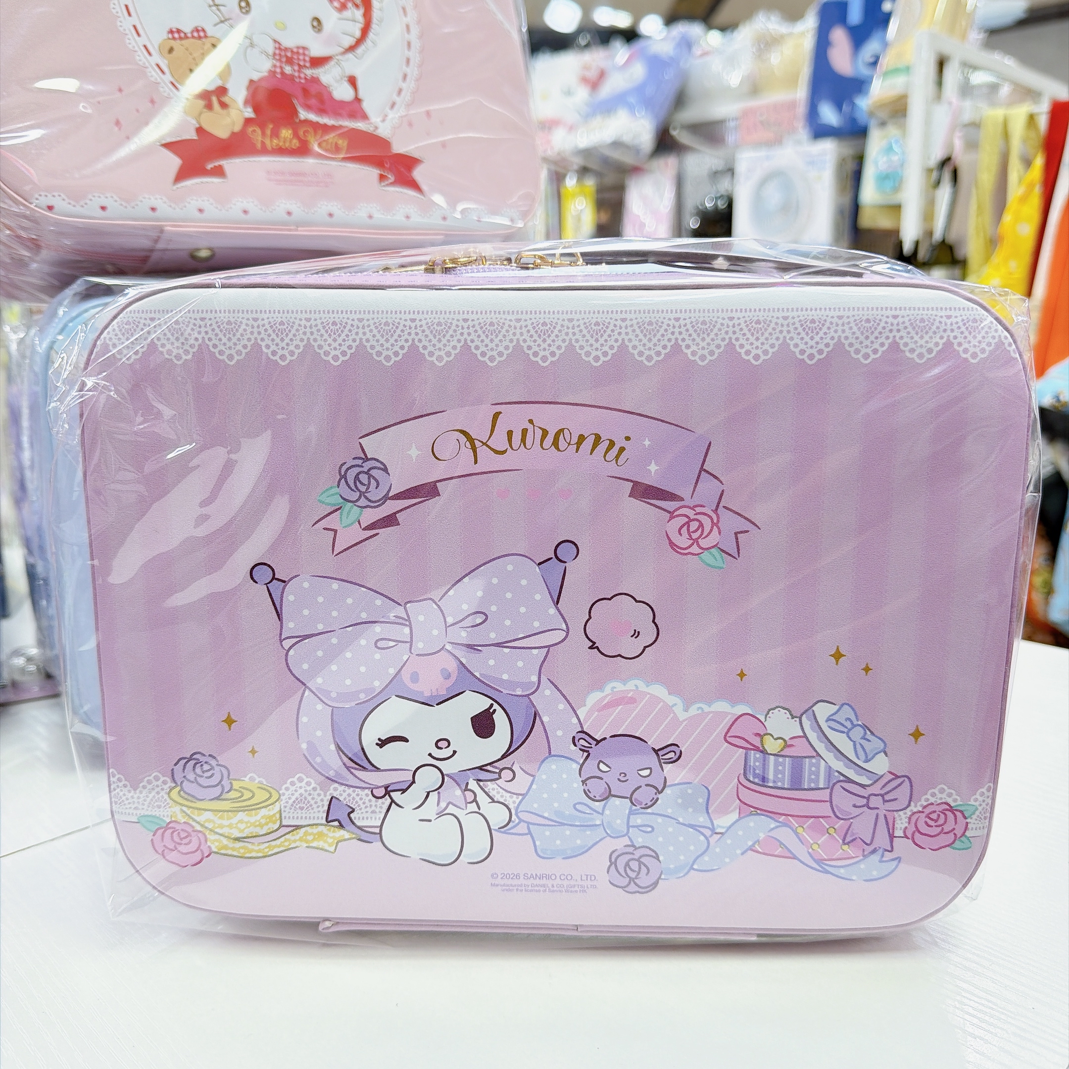 原裝行貨Sanrio 手提箱化妝箱