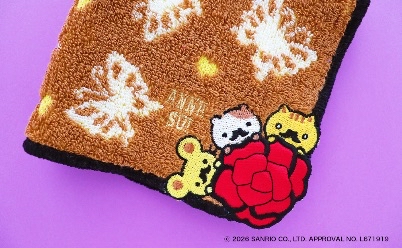 🎀【預訂】Anna Sui x Pompompurin 蝴蝶圖案毛巾 T