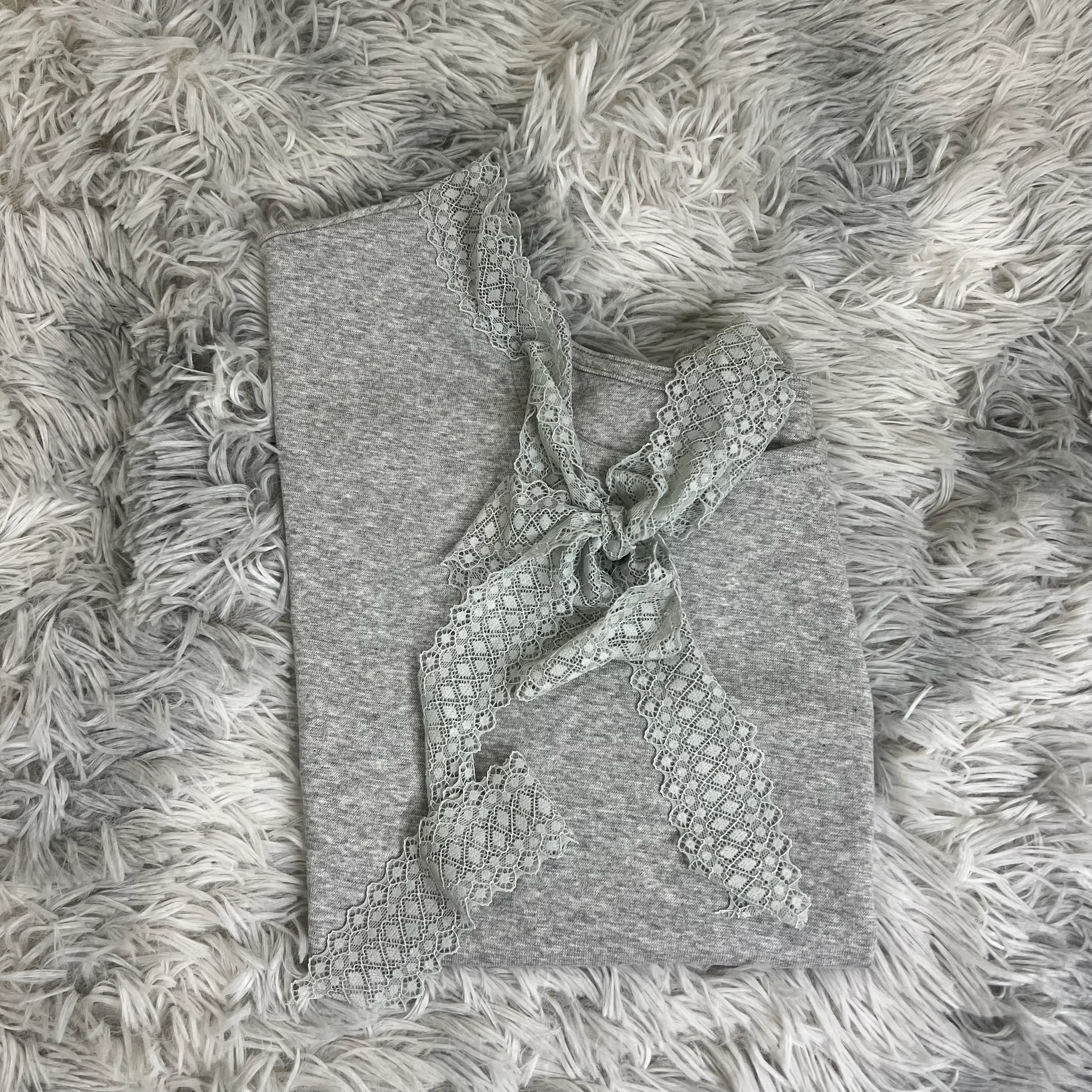 Asymmetric Off-Shoulder Top with Lace-Up Detail