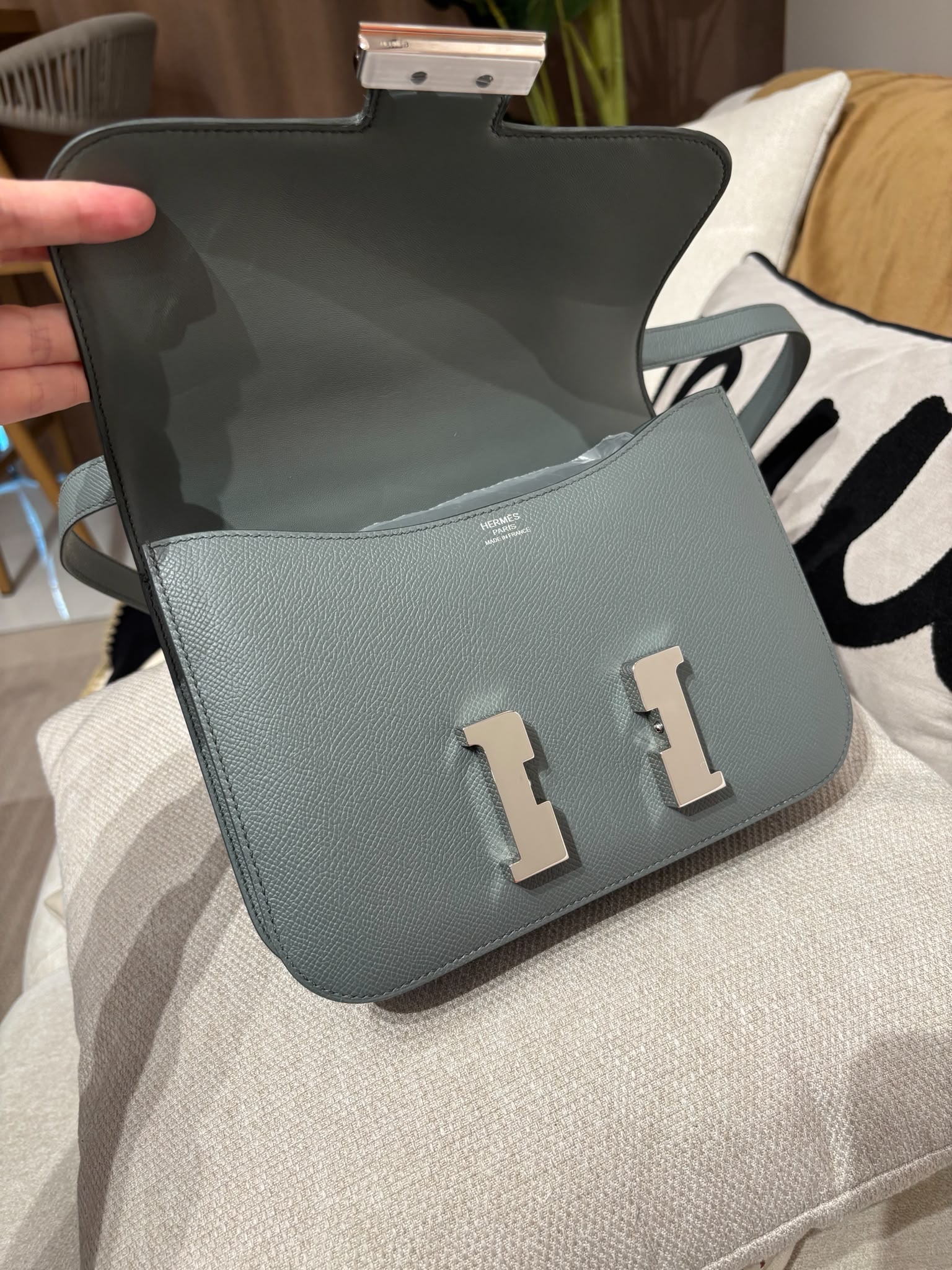 Hermes Constance mini 19 STAMP K 100%Authentic, 98%New ✅收據✅Dust bag✅box