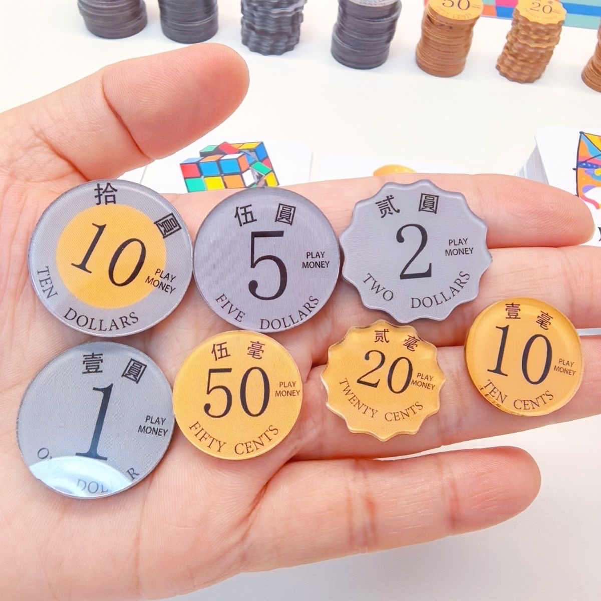 🔥兒童理財教具🔥錢幣運用學習套裝