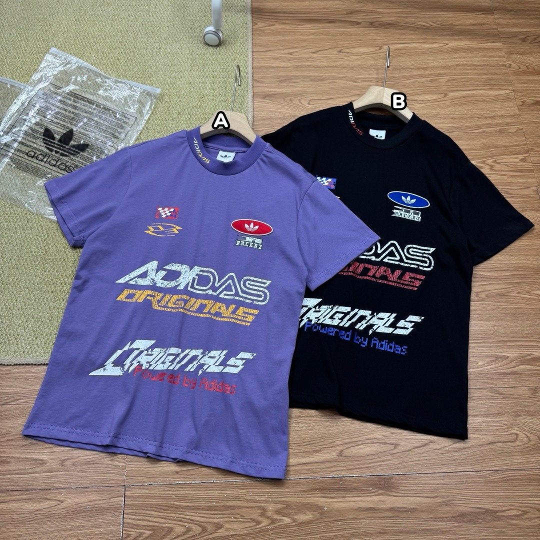 Adidas MOTO賽車風短袖Tee