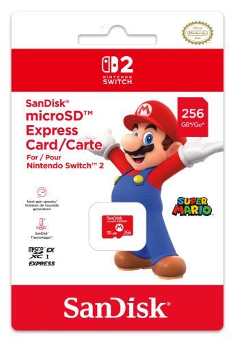 [現貨] [NS2] SanDisk microSD™ Express card for Nintendo Switch™ 2 (256GB)