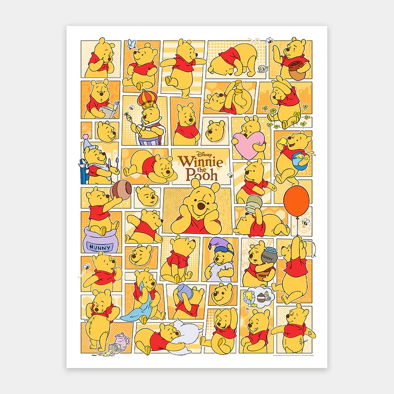 📦訂購 台灣代購 迪士尼系列 小熊維尼系列 滿滿維尼 1200片 拼圖