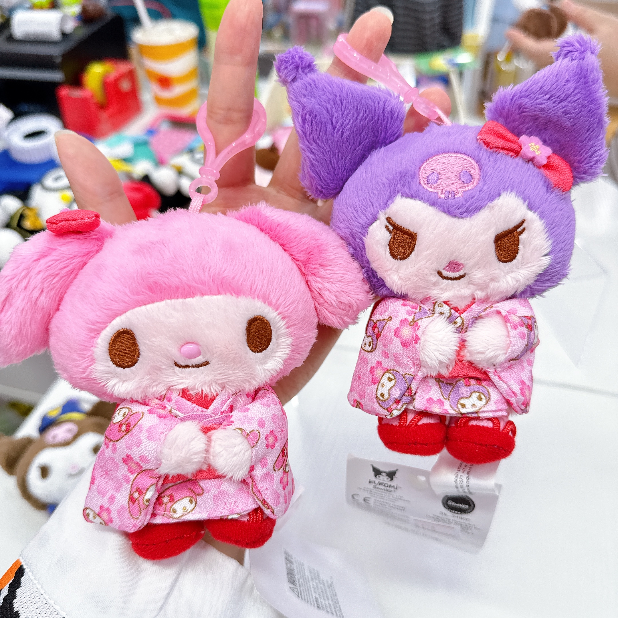 美版Sanrio櫻花和服系列公仔掛飾