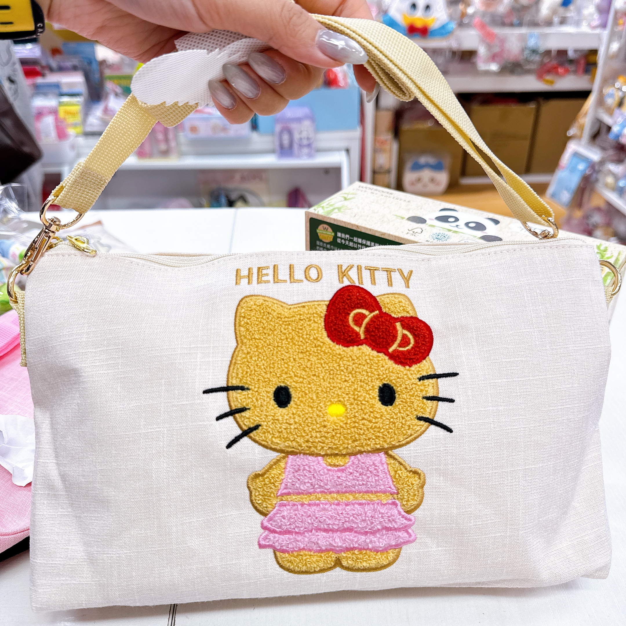 日本直送日本版Sanrio Kitty kuromi Melody 斜孭袋