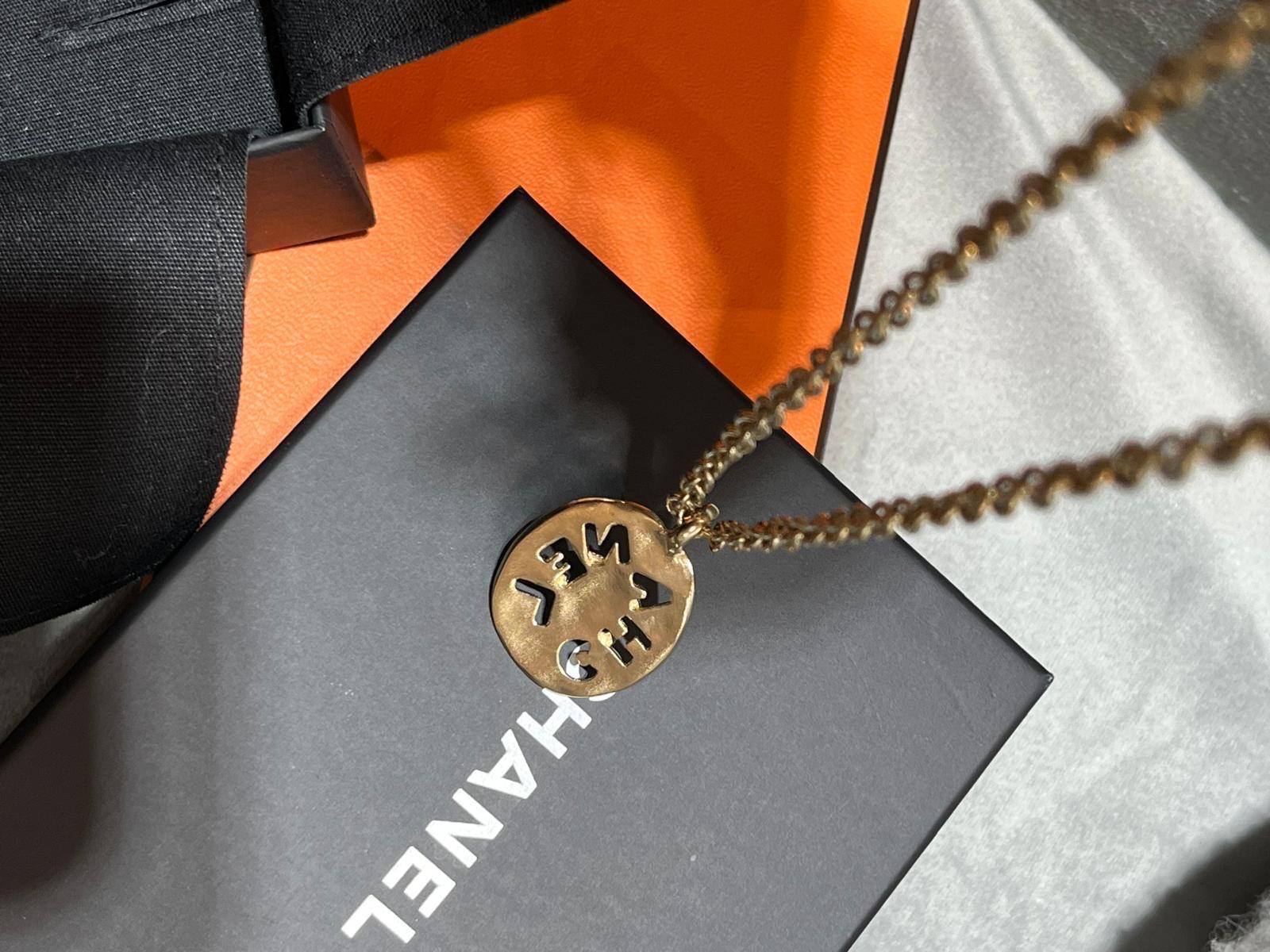 全新 Chanel necklace cc AB6853 100%Authentic ,Brand New ✅dust bag ✅盒