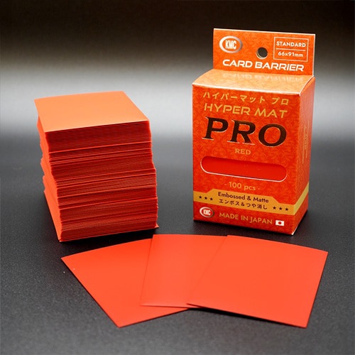 Hyper MAT Pro Red – 100 Sleeves – KMC