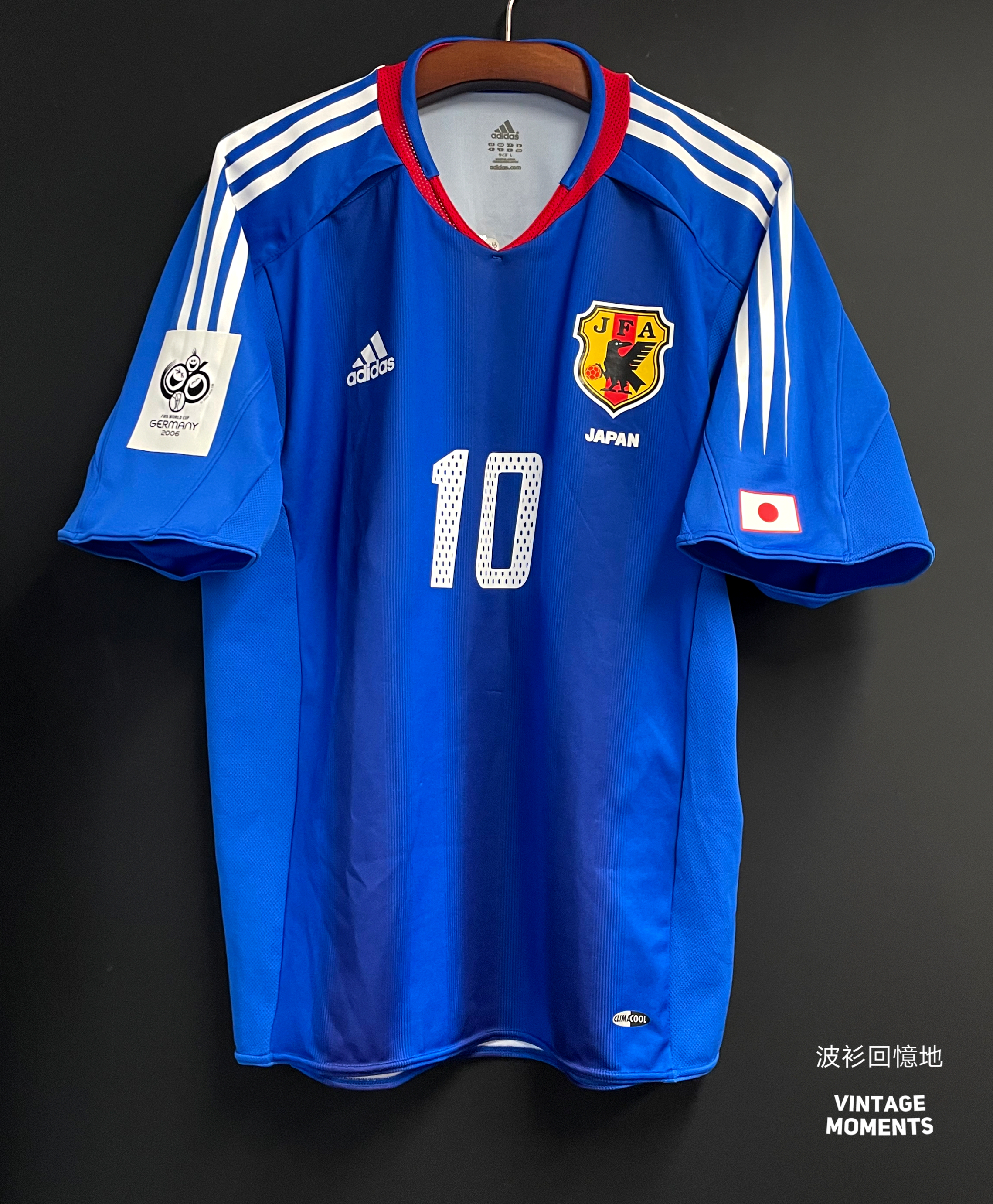 日本2004主場 中村俊輔 JAPAN HOME SHIRT NAKAMURA