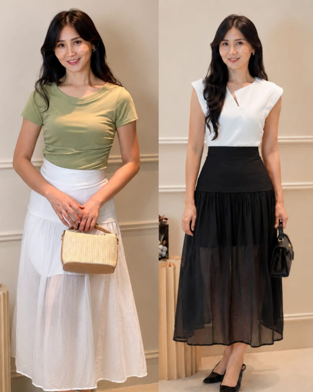 5120 Enid Lunelle A-Line Skirt