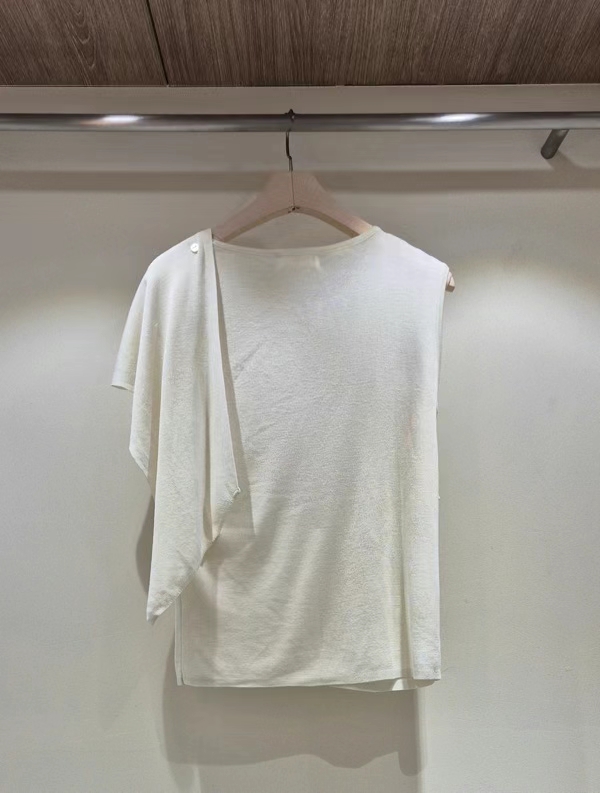 Multi-Way Draped Scarf-Neck Sleeveless Top ‖ 可多种穿法围巾领垂坠无袖上衣 KR0177741
