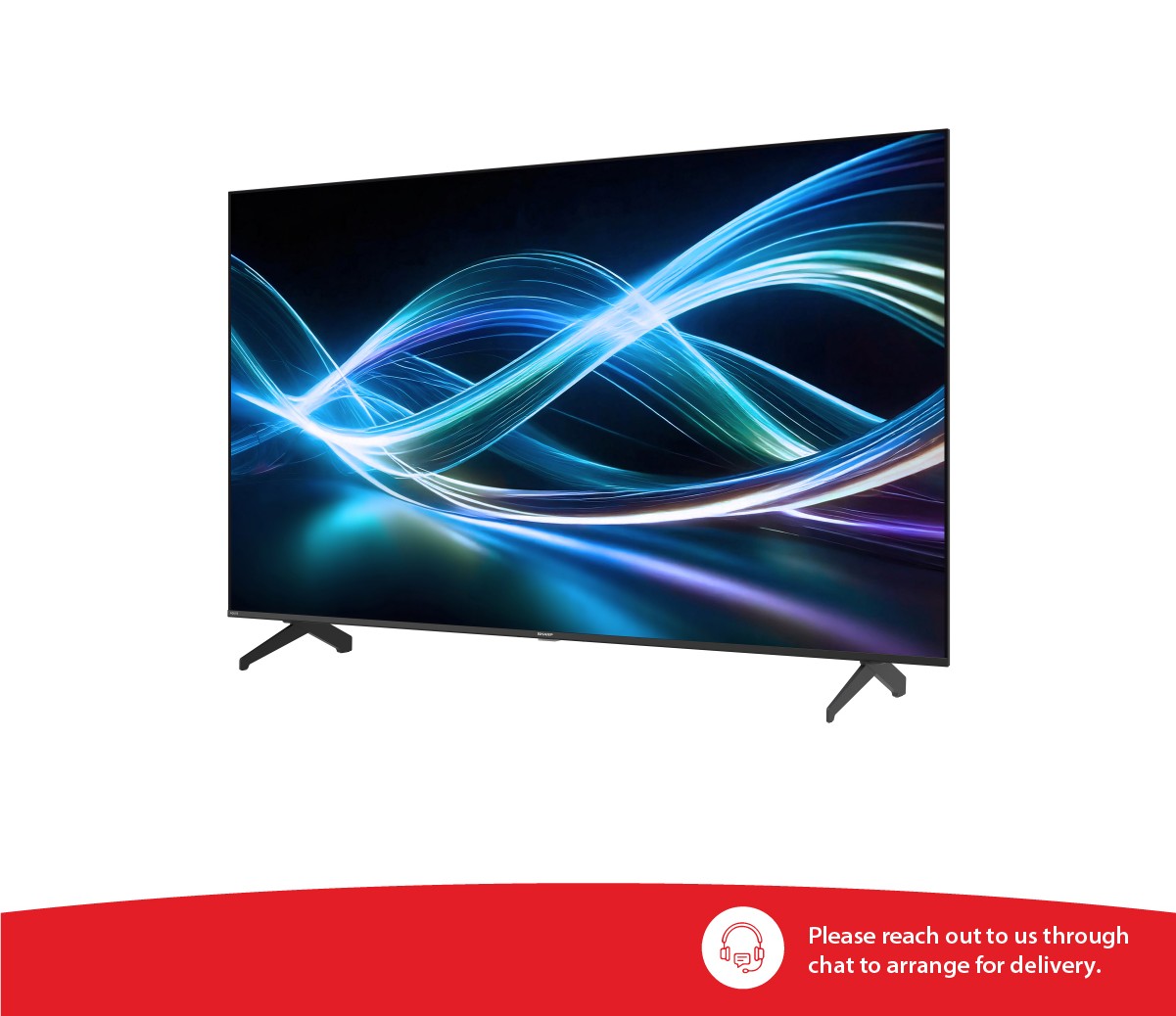 SHARP 4K AQUOS Google TV – 50″ 4T-C50HJ6000X 