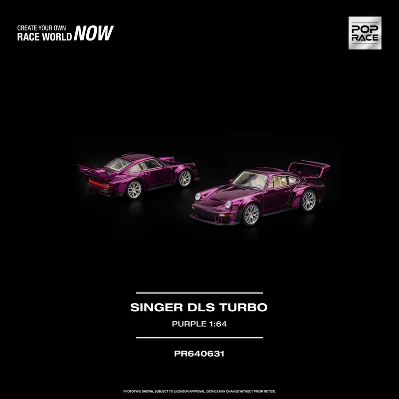 （預訂 Pre Order) POPRACE  ( PR640631 ) SINGER DLS TURBO PURPLE
