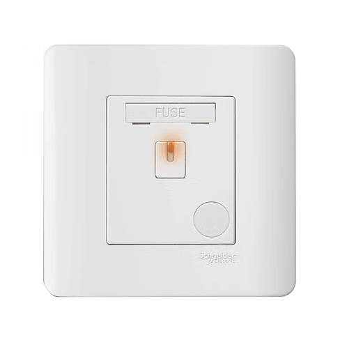 施耐德 ZENcelo 凝白 13AFuse有掣有燈 接線蘇