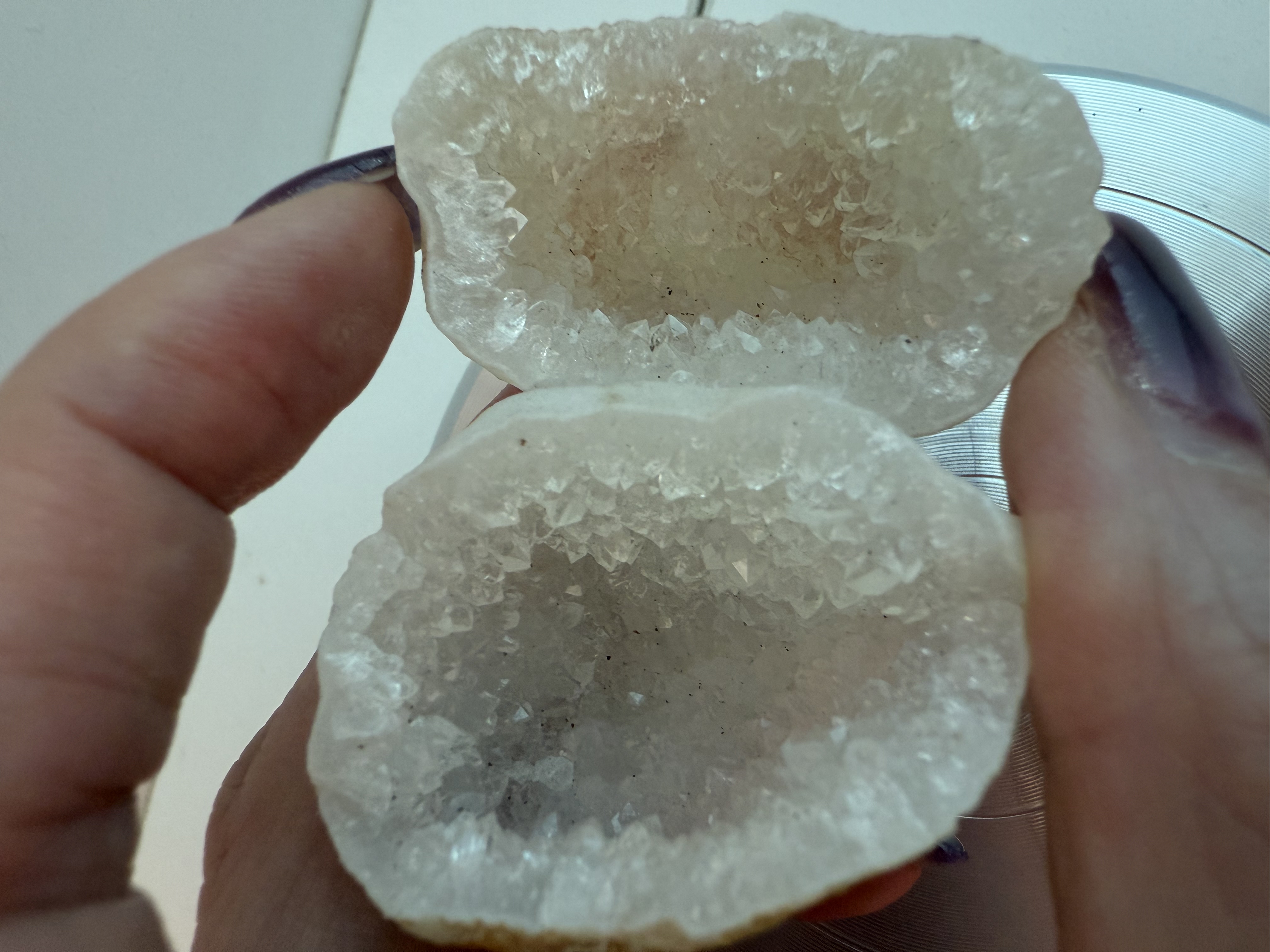 迷你印度白水晶原石