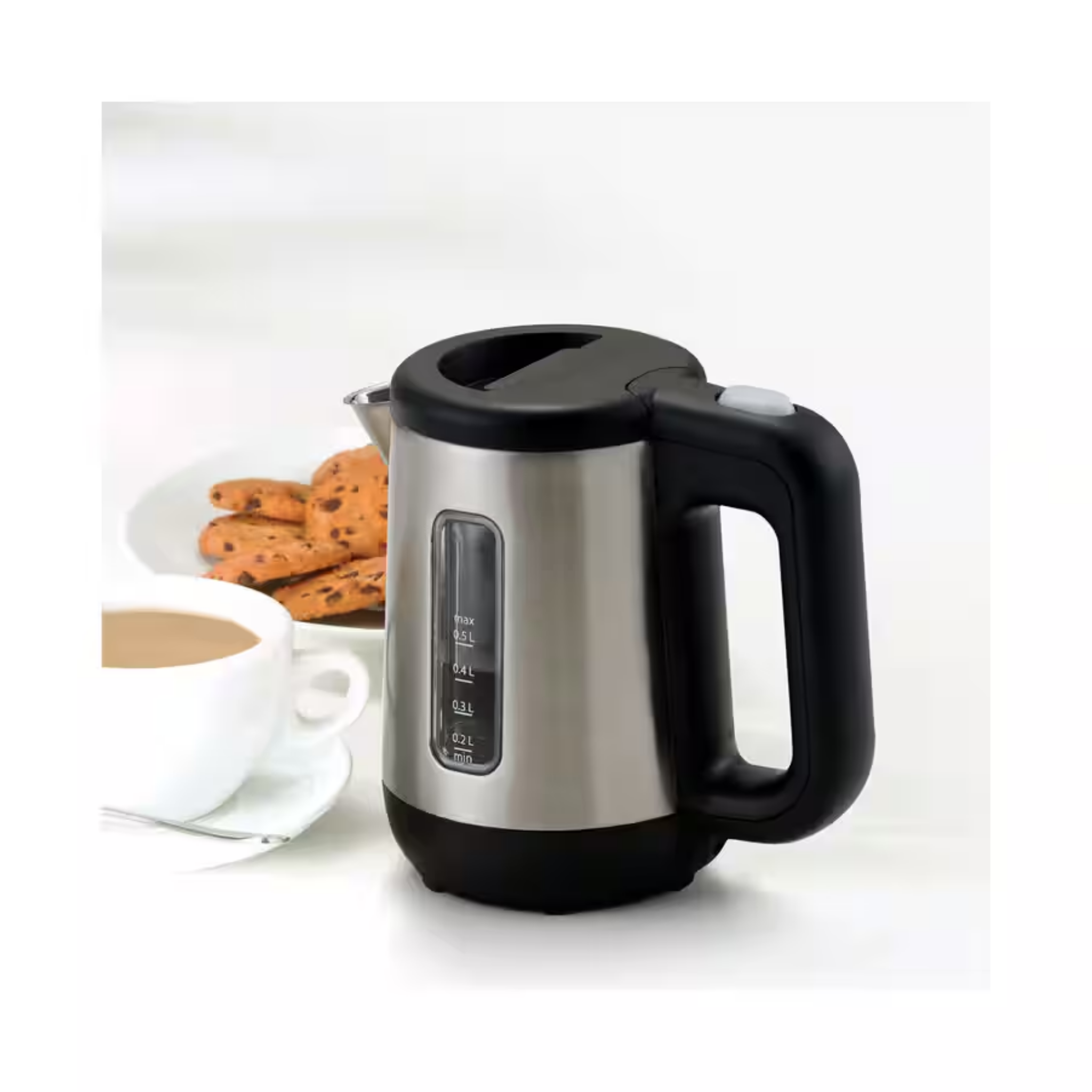 Kenwood 0.5L 800W Stainless Steel Travel Kettle (JKM076)