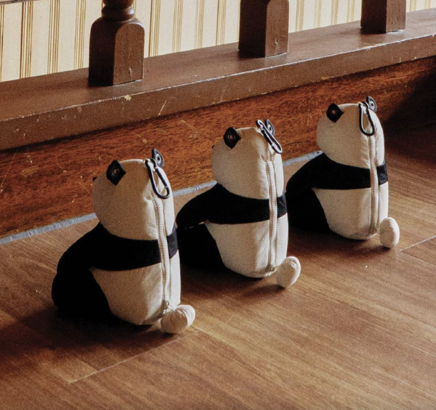 📦訂購 韓國代購 COLLER x Everland Bao Family 寶家族 福寶 Fubao 公仔收納袋鎖匙扣