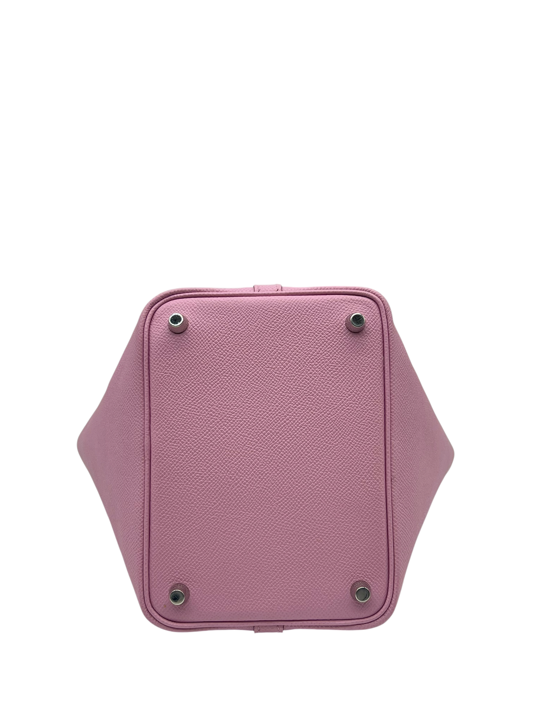 Pre-Owned HERMÉS Mauve Sylvestre Picotin Lock Tressage Stamp D / Product Code: 26050602