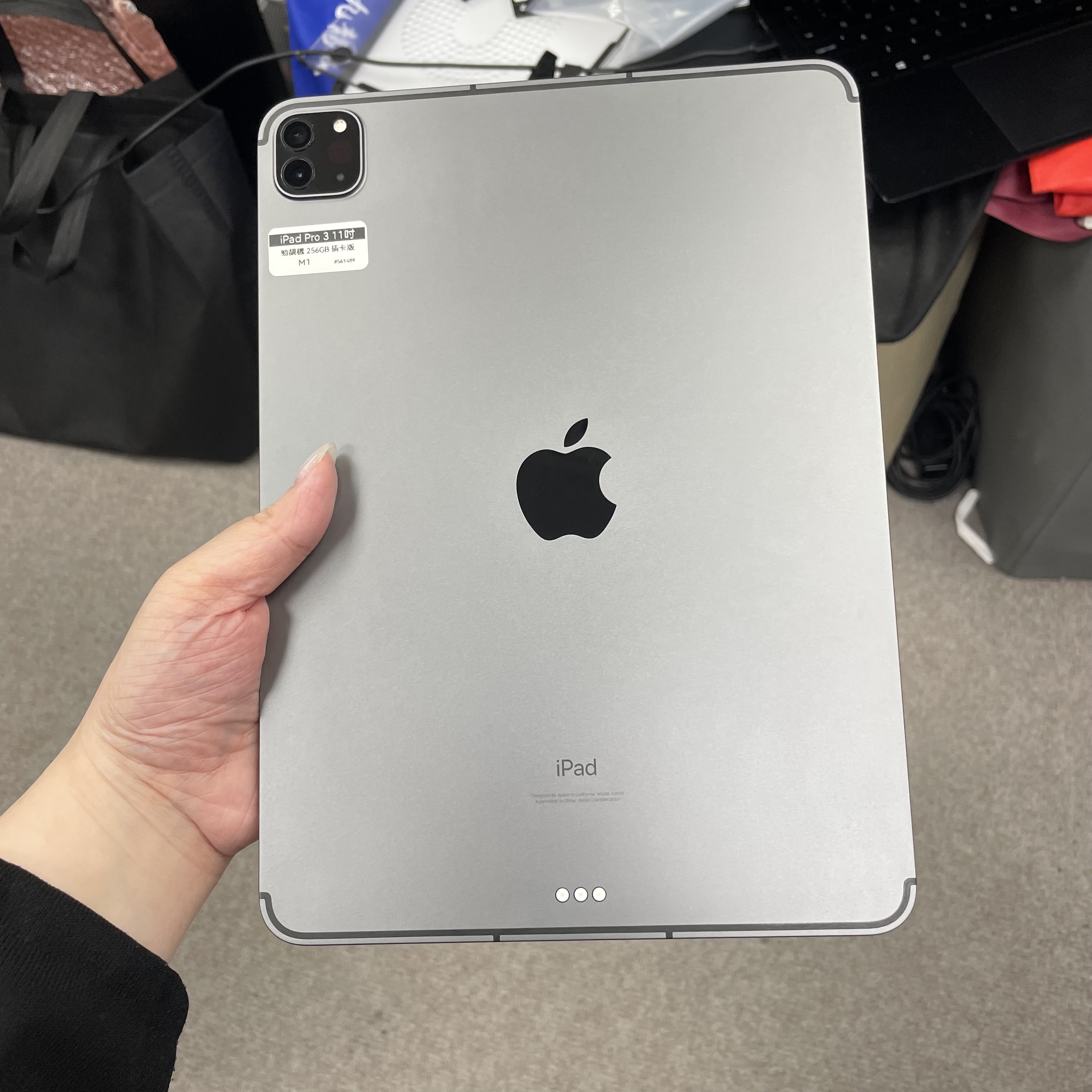 *561489 iPad Pro 3 11吋 M1 勁靚機 256GB 插卡版 灰色 gray